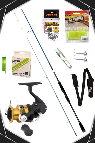 Oslo Rock Game 213cm 0,5-7gr Shimano FX 2000 8 Örgü LRF Olta Seti ürün görseli