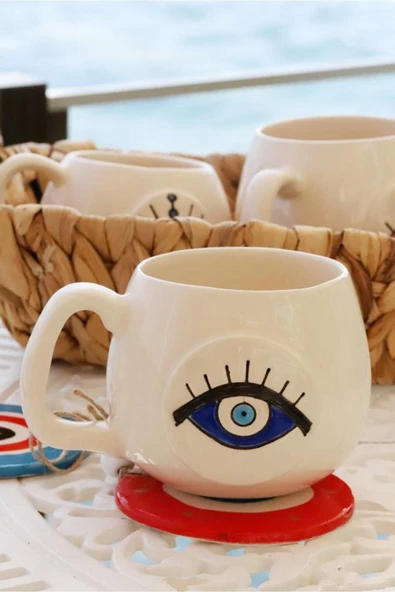 Ourem El Yapımı Fincan/Kupa 400 ml - 4