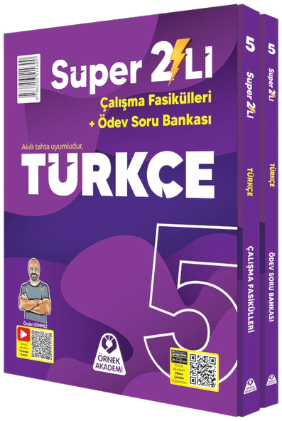 Örnek Akademi 5. Sınıf Süper İkili Türkçe Seti