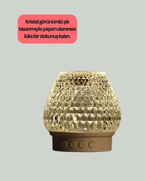 15 Metre Çekim Mesafeli Şarjlı Işıklı Hoparlör - 2