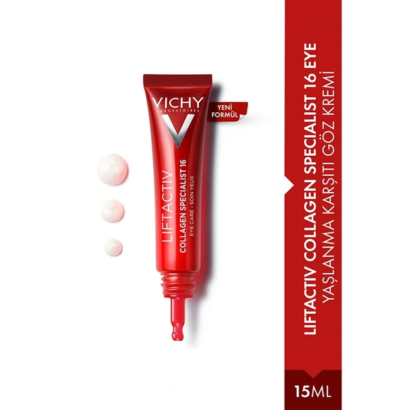 Vichy Kolajen Bakım Çantası Liftactiv Collagen Specialist 16 Bonding Serum 30 ml + Specialist Göz Bakım Kremi 15 ml - 2