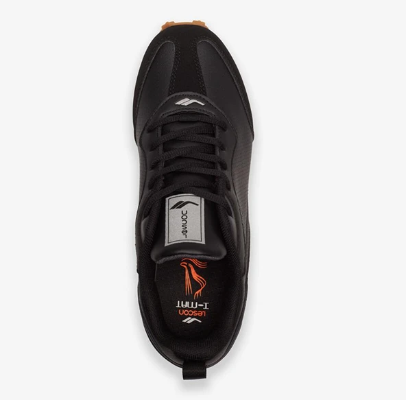 LESCON MOTIVA SİYAH COMFORT CASUAL KOŞU VE YÜRÜYÜŞ SPOR AYAKKABISI - Resim 7