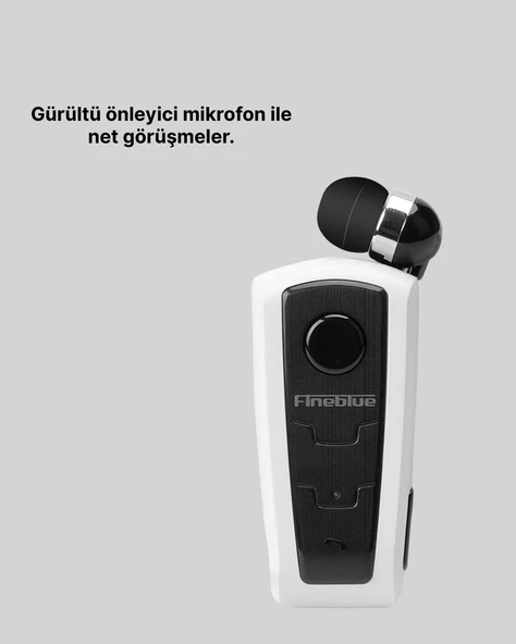 Ergonomik Tasarımlı Fineblue F910 Titreşimli Bluetooth Kulaklık - 4
