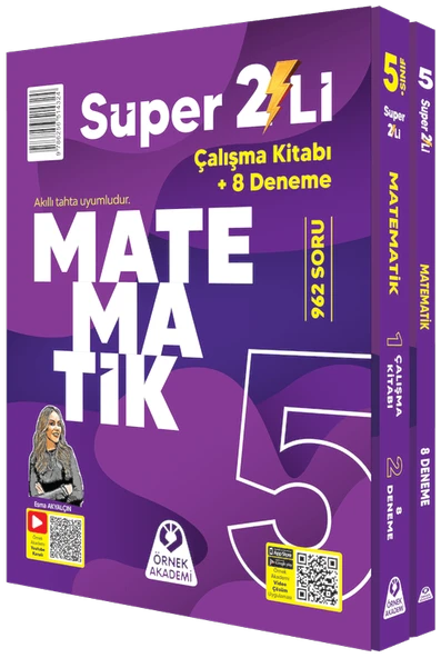 Örnek Akademi 5. Sınıf Süper İkili Matematik Seti