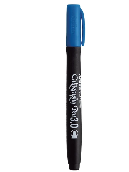Artline Supreme Kaligrafi Kalemi Kesik Uç 3.0 mm Mavi ürün görseli