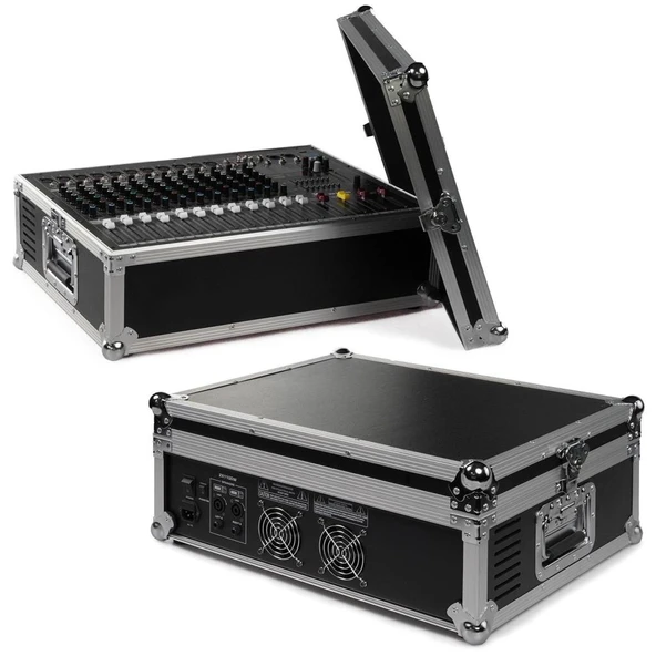 Maxword RPS-2200 Yüksek Güçlü Power Mixer Amfili Mikser 2x1100W 16DSP Efekt (Case'li) - 3