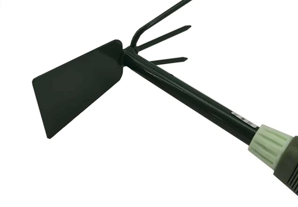 Çift Taraflı 3 dişli çapa demir el çapası bahçe hobi 30 cm - 3
