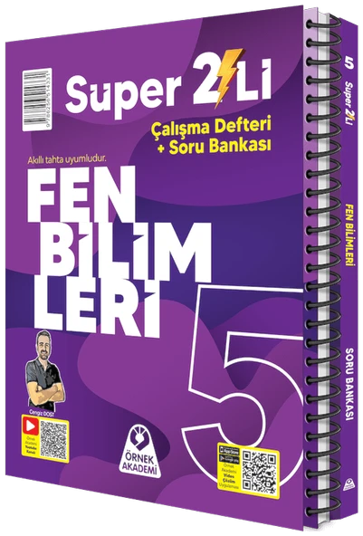 Örnek Akademi 5. Sınıf Süper İkili Fen Bilimleri Seti