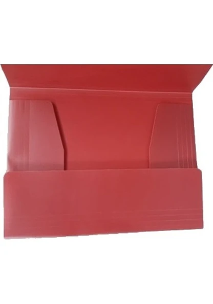 Smato W4203 Kırmızı Lastikli Mat Dosya - 2
