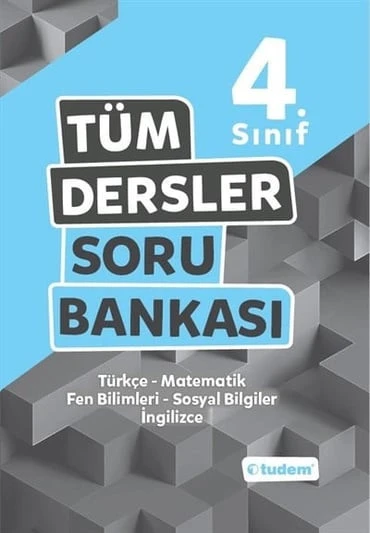 TUDEM YAYINLARI 4. Sınıf Tüm Dersler Soru Bankası ürün görseli