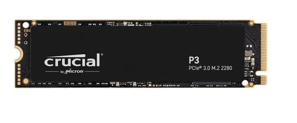 Crucial P3 1TB SSD m.2 NVMe PCIe CT1000P3SSD8 3500 - 3000MB/s , 2280 , 5 YIL Garanti,Gen 3