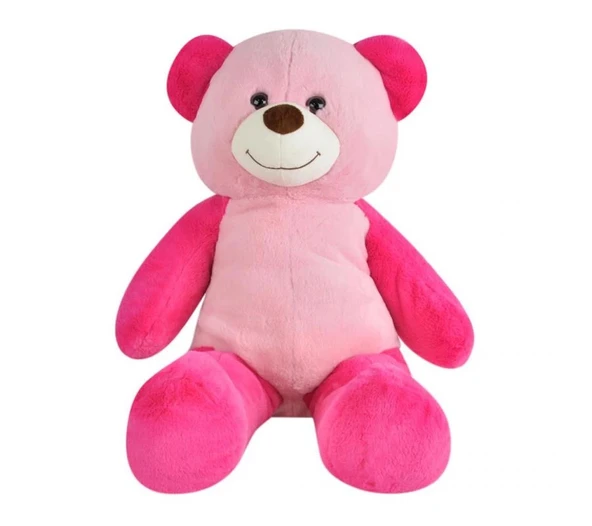 pilelistore Salaş Ayı 80 cm Pembe Pelüş Ayı Çocuk Oyuncak