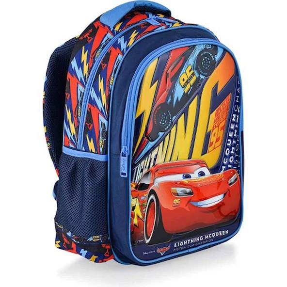 010 ŞAHİN - OTTO-48234 48234 CARS İLKOKUL ÇANTASI SALTO CHAMPION - Resim 2