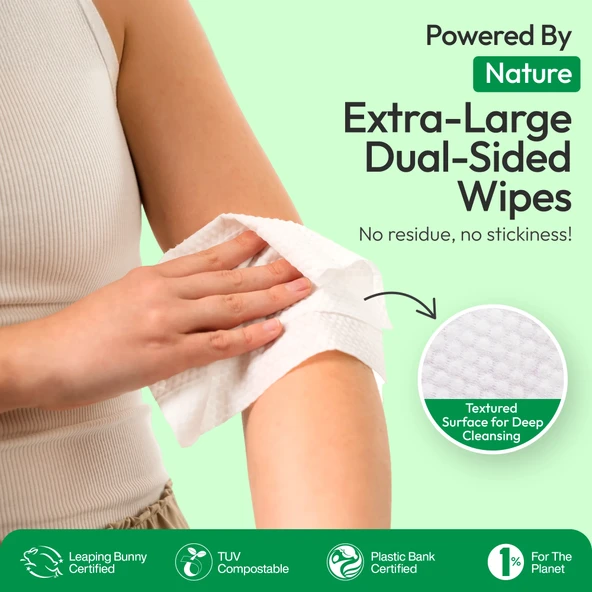 Fomin Salatalık ve Aloe Deodorant Mendil 15 Adet - 2