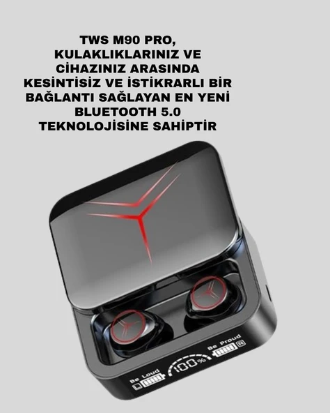 Uzun Pil Ömürlü Bluetooth Kulaklık – Spor ve Günlük Kullanım İçin Uygun - 3