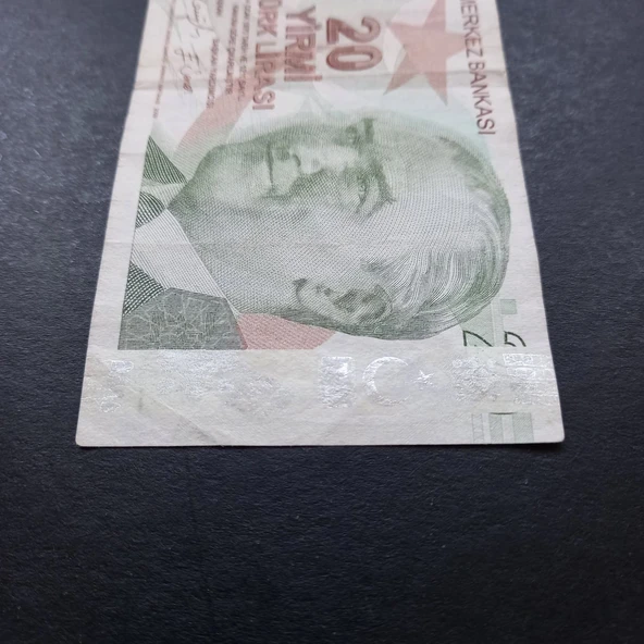 Escoines 3996368f6be9d260c1 9.Emisyon 20Türk-Lirası - Resim 4
