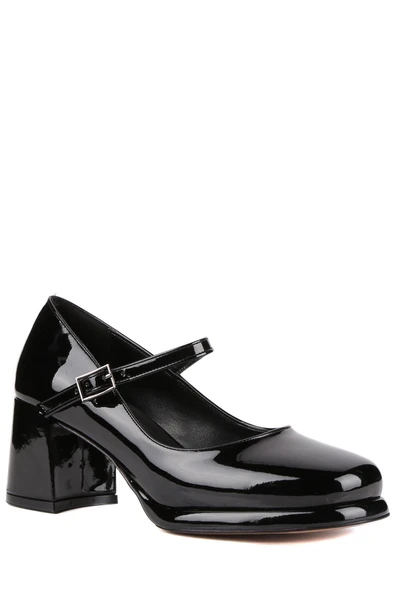 Stato - Siyah Rugan Kadın Topuklu Ayakkabı - Resim 3