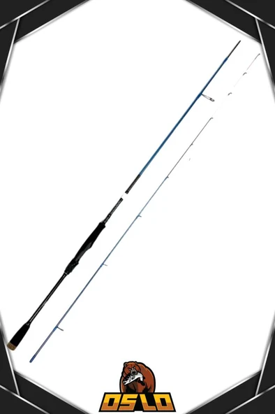 Oslo Rock Game 213cm 0,5-7gr Daiwa RS 1000 LRF 8 Örgü Olta Seti - Resim 3