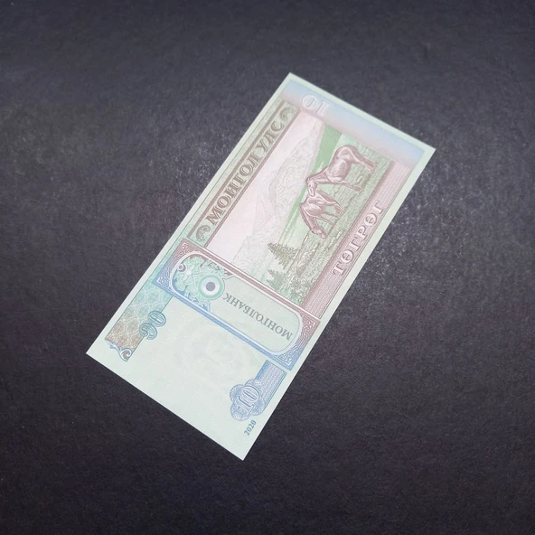 Escoines 3996368f427374f016 2020 Moğolistan 10Tugrik ÇİL - Resim 5