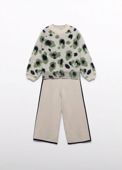 Mayoral Abel&Lula Kız Çocuk Triko Pantolon Takım