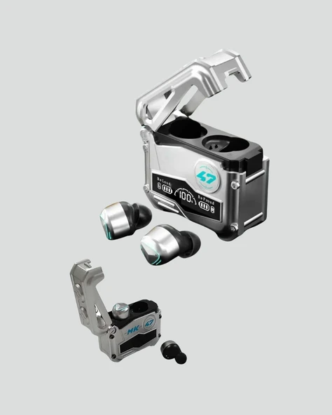 Suya Dayanıklı Kulak İçi Kablosuz Kulaklık – Ergonomik Tasarım ve Yüksek Pil Performansı - 5