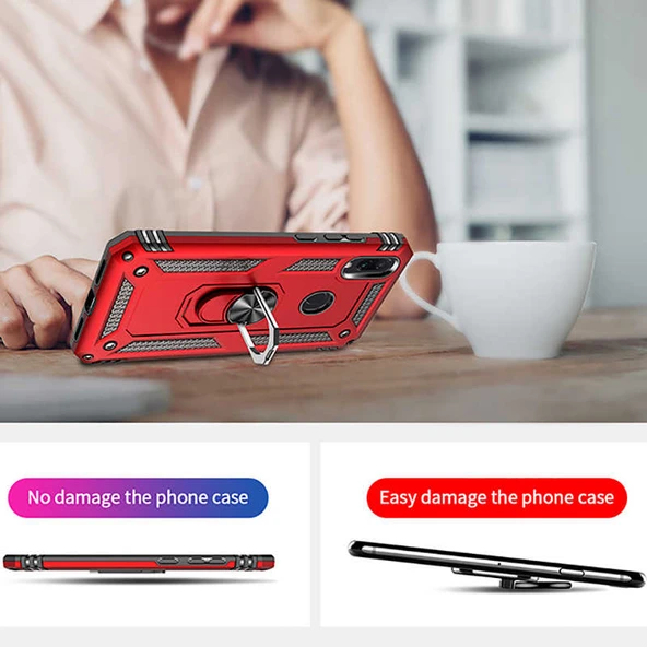 Xiaomi Redmi Note 7 Kılıf  Vega Kapak - Resim 4