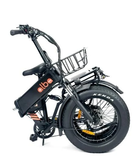 Alba Fold 3 Standart 500 Watt Katlanır Elektrikli Bisiklet Siyah Nfc Özellikli 48v 10,4 Ah Batarya - Resim 5