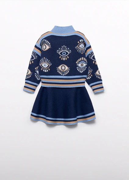 Mayoral Abel&Lula Kız Çocuk Triko Etek Takım - Resim 3