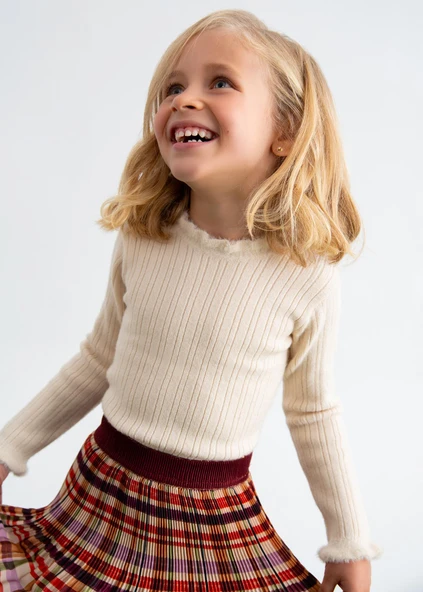 Mayoral Abel&Lula Kız Çocuk Kazak - 6