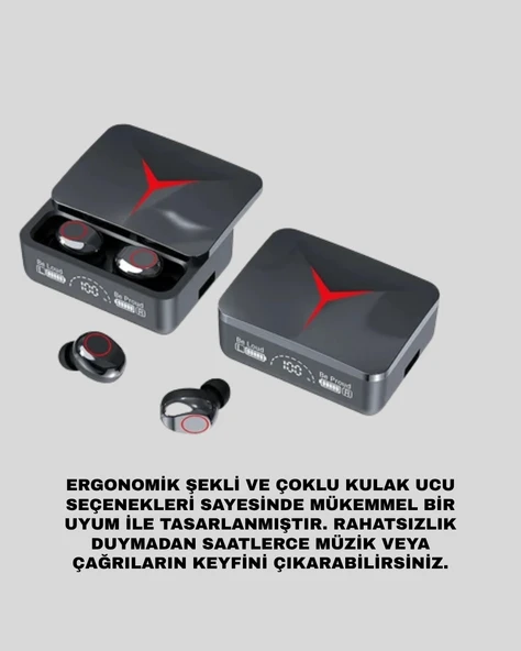 Uzun Pil Ömürlü Bluetooth Kulaklık – Spor ve Günlük Kullanım İçin Uygun - 4