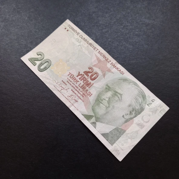 Escoines 3996368f6be9d260c1 9.Emisyon 20Türk-Lirası - Resim 7