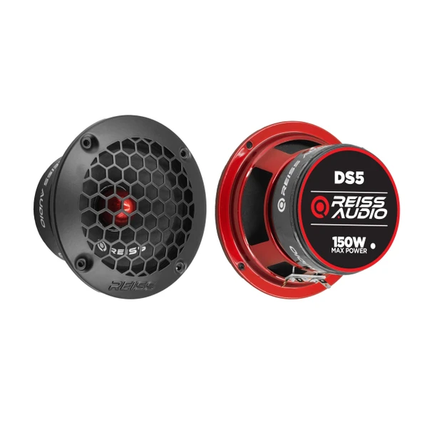 REİSS AUDİO RS-DS5-150W MAX-75W GERÇEK RMS-KALİTELİ-PROFESYONEL-ÜST SEVİYE-13 CM MİDRANGE HOPARLÖR-2 ADET - 2