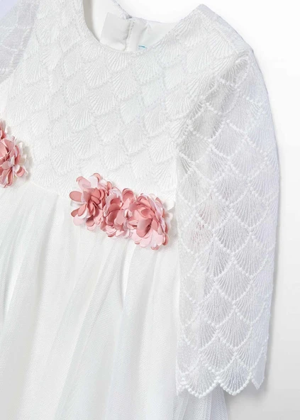 Mayoral Abel&Lula Kız Bebek Abiye Elbise - Resim 3