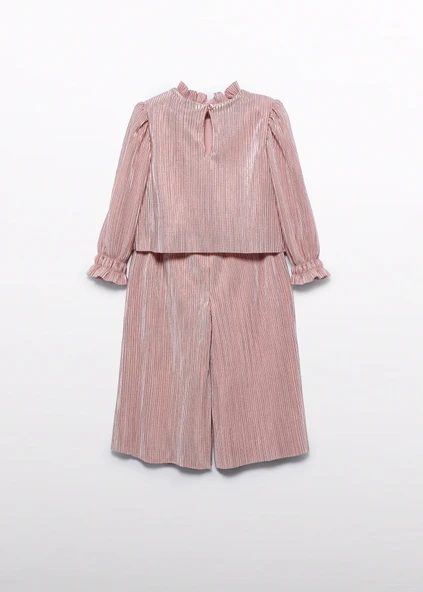 Mayoral Abel&Lula Kız Bebek Pileli Pantolon Takım - Resim 2