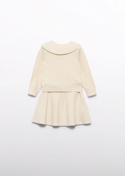 Mayoral Abel&Lula Kız Bebek Triko Etek Takım - Resim 2