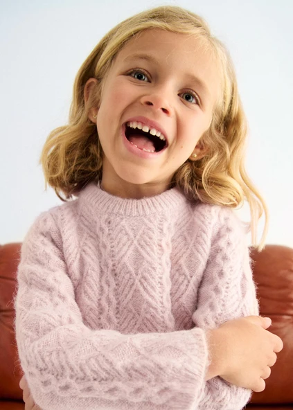 Mayoral Abel&Lula Kız Çocuk Kazak - 6