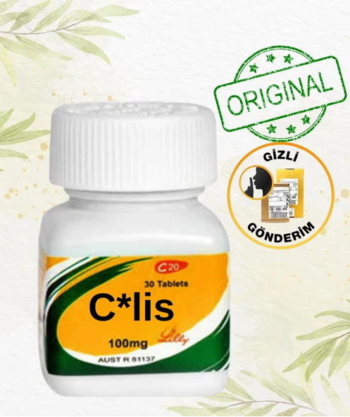 Cialıs1 100mg 30'lu Tablet Orjınal PErformansa Destek Kuvvet Ekstra Güc Geçıktırıcıli9 Erkeklere özel Sertlestırıcıli9 Cıalıshap9