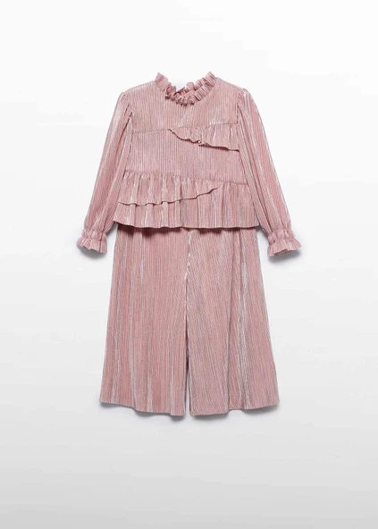 Mayoral Abel&Lula Kız Bebek Pileli Pantolon Takım ürün görseli