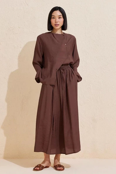 KADRİYE BAŞTÜRK GÖMLEK ETEK TAKIM