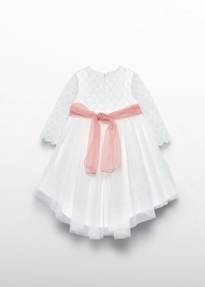 Mayoral Abel&Lula Kız Bebek Abiye Elbise - Resim 2