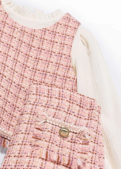 Mayoral Abel&Lula Kız Çocuk Kaşe Şort Takım - 4