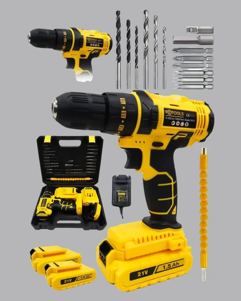 12V Akülü Matkap –Ergonomik ve Yüksek Performanslı - 2