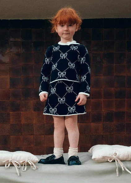 Mayoral Abel&Lula Kız Çocuk Triko Etek Takım - Resim 6