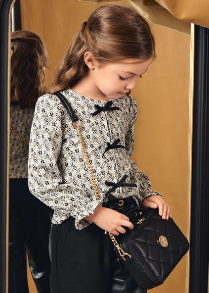 Mayoral Abel&Lula Kız Çocuk Çiçekli Bluz