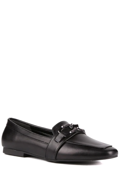 Stato - Siyah Renk Bağcıksız Kadın Babet - Resim 3