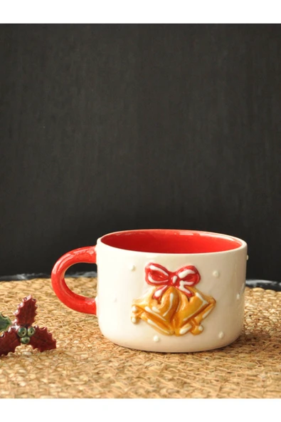 Newyear Kurbags 2 li Kupa  200 Ml Kırmızı