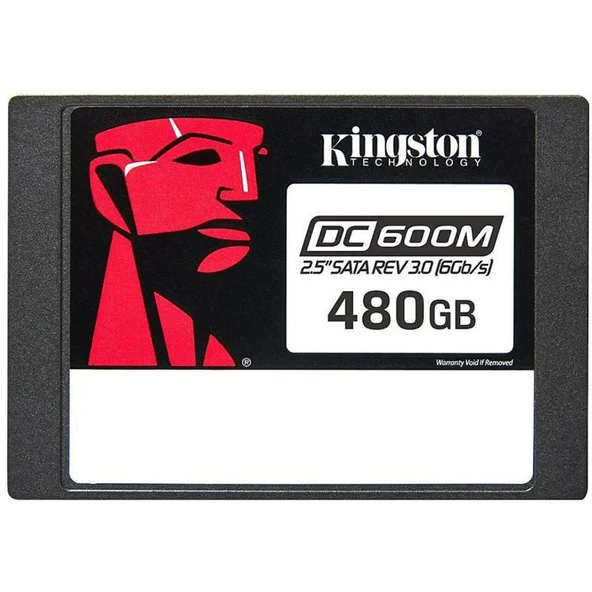 480 GB KINGSTON 2.5" SATA3 ENTERPRISE 560/470MBS SEDC600M/480G ürün görseli 1