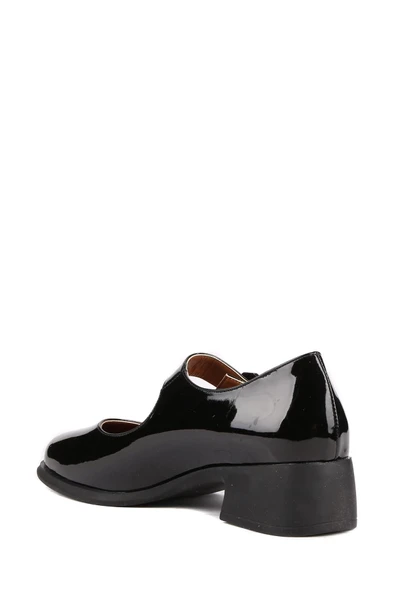 Stato - Siyah Rugan Tokalı Kadın Babet - Resim 6