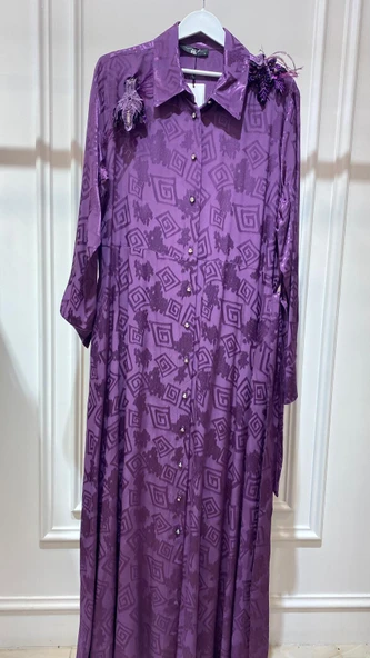 MY312 JAKAR ELBİSE - Resim 4