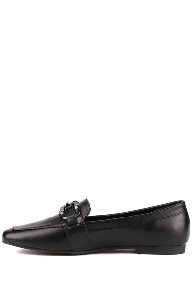 Stato - Siyah Renk Bağcıksız Kadın Babet - Resim 4